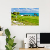 Poster Golf (Bureau à domicile)