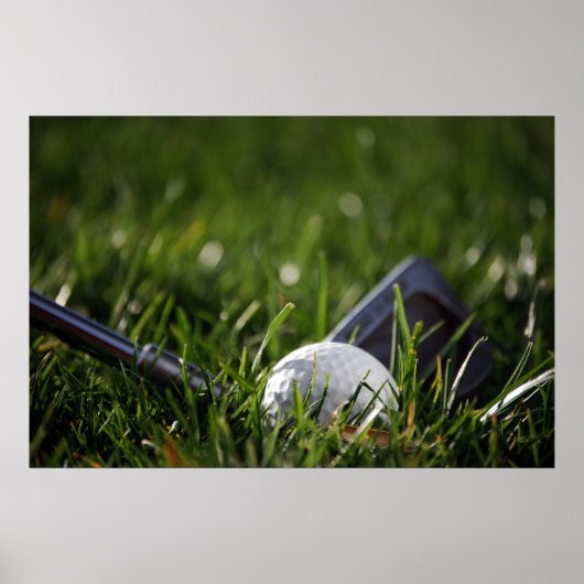 Poster Golf (Devant)