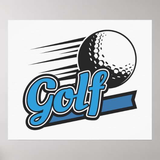 Poster Golf (Devant)