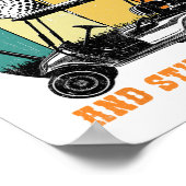 Poster Golf 30e Anniversaire Trente Toujours Sur Par Funn (Coin)