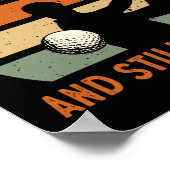 Poster Golf 70th Birthday Party Seven-tee And Still On Pa (Coin)