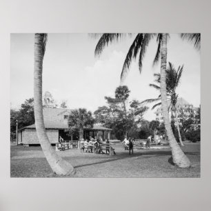 Poster Golf à Palm Beach, 1904