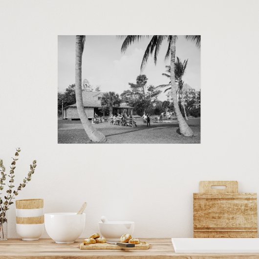 Poster Golf à Palm Beach, 1904 (Cuisine)