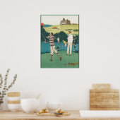 Poster Golf au Club (Cuisine)