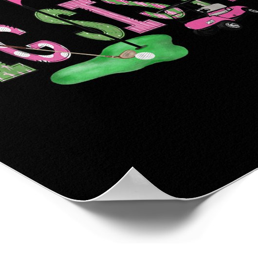 Poster Golf Big Soeur Nk Hole En Un Golf 1er Anniversaire (Coin)