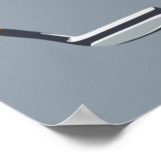 Poster Golf Blue (Coin)