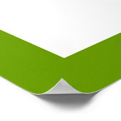 Poster Golf club and ball black, green custom (Coin)