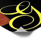 Poster Golf Couple Print (Coin)