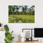 Poster Golf Course Florida (Thuiskantoor)
