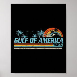 Poster Golf De Us America Chemise Retro Golf De Us Americ