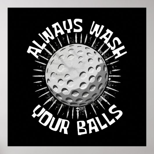 Poster Golf-drole (Devant)