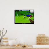 Poster Golf Etiquette (Cuisine)