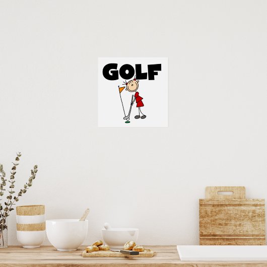 Poster GOLF Filles (Cuisine)