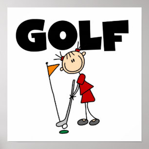 Poster GOLF Filles