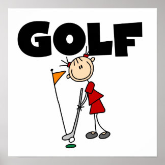 Poster GOLF Filles