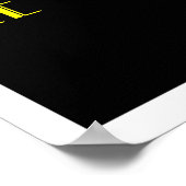 Poster Golf la Lune (Coin)