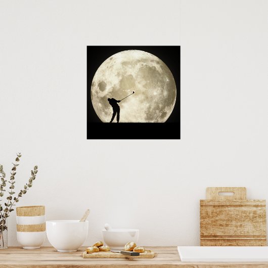 Poster Golf La Nuit (Cuisine)