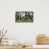 Poster Golf municipal dans le parc Griffith (Cuisine)