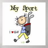 Poster Golf My Sport (Devant)