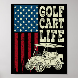 Poster Golf Panier Life Chemise Hommes Femmes Enfants Dra