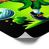 Poster Golf St Patrick Golf Golf irlandais (Coin)