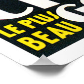 Poster Golf vintage en Suisse (Coin)