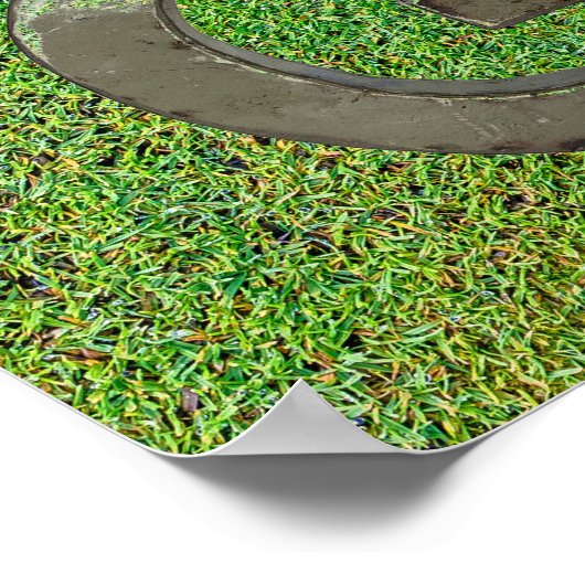 Poster Golfafbeeldingen (Hoek)