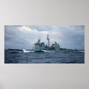 Poster Golfe de Leyte (CG 55)
