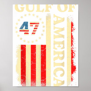 Poster Golfe Des États-Unis Chemise Golfe Des États-Unis 