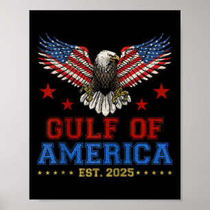 Poster Golfe Des Etats-Unis Est. Golfe Du Mexique 2025 Dr