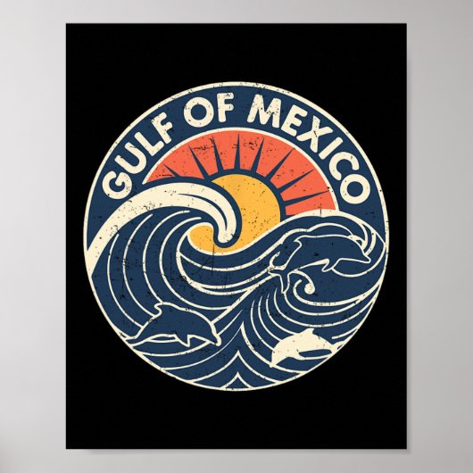 Poster Golfe du Mexique (Devant)