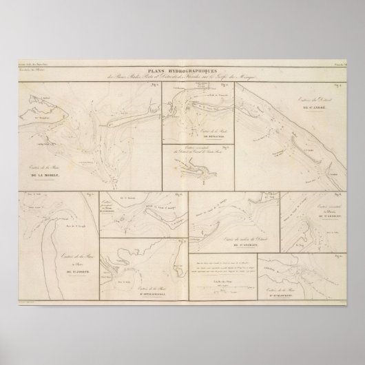 Poster Golfe du Mexique (Devant)