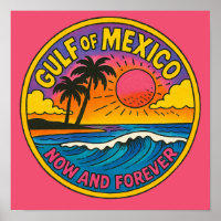 Golfe du Mexique maintenant et l'art océanique