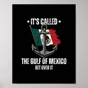 Poster Golfe du Mexique mexicain pour toujours plage de t