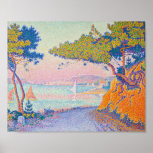 Poster Golfe Juan   Paul Signac  