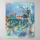 Poster Golfe-Juan | Raoul Dufy (Devant)