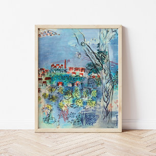 Poster Golfe-Juan   Raoul Dufy