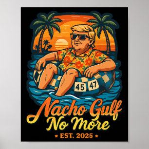 Poster Golfe Nacho Plus de golfe des États-Unis Ét 2025
