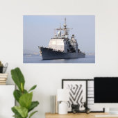 Poster Golfe USS Vella (CG 72) (Bureau à domicile)