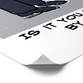 Poster Golfer Postman aime le dessin sur le golf (Coin)