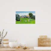Poster Golfeurs sur McGregor Golf Links Scène (Cuisine)