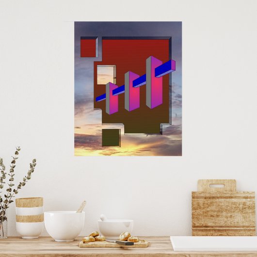 Poster Golgotha III (Cuisine)