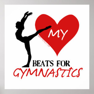 Poster Golly Girls - My Heart Beats for Gymnastique