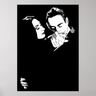 Poster Gomez y Morticia