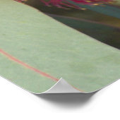 Poster Gomme à fleur (Coin)