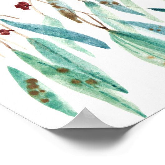 Poster Gommes aquarelles (Coin)