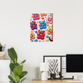 Poster Gommeux (Bureau à domicile)