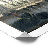 Poster Gondolas avant St Marks Carré, Venise (Coin)