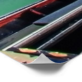 Poster gondole traditionnelle à Venise (Coin)