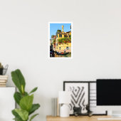 Poster Gondoles à Venise (Bureau à domicile)